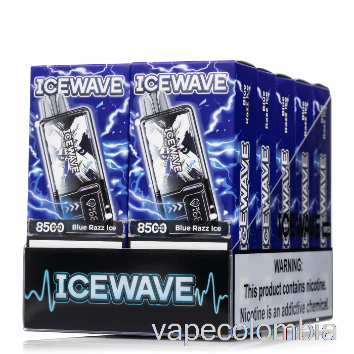 Vape Recargable [paquete De 10] Icewave X8500 Desechable